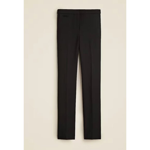 J.Crew Womens Going out Slim Pant Four Season Stretch Black Size 12 CC459 - Picture 1 of 8